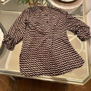 Taupe Chevron Shirt